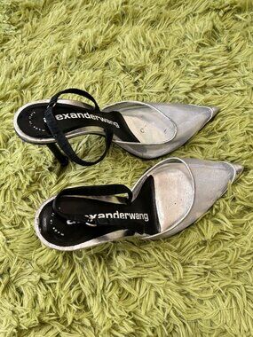 Alexander Wang Mesh Slingback Heels